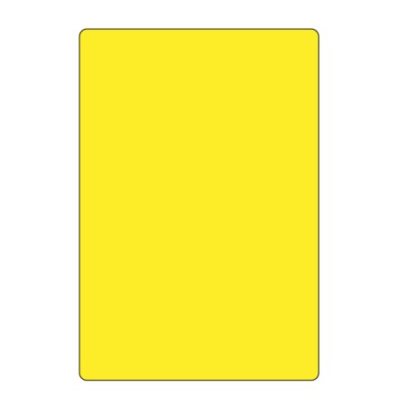Nevs Intravenous Bag Label, Thermal Transfer 5-7/8" x 4" Yellow PTT-5784Y